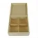 Caixa MDF Chá 4 Divisórias com Dobradiça - REF.822 - 18x18x8cm