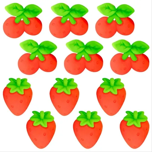Charminhos - Frutas Vermelhas - 4118 - 12 unidades - Make+