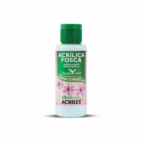 Tinta Acrilica Fosca - 60ml - Azul Agua - 919 - Acrilex