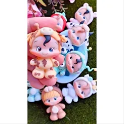 Molde Silicone - Biscuit - Pijaminha - Angellartes