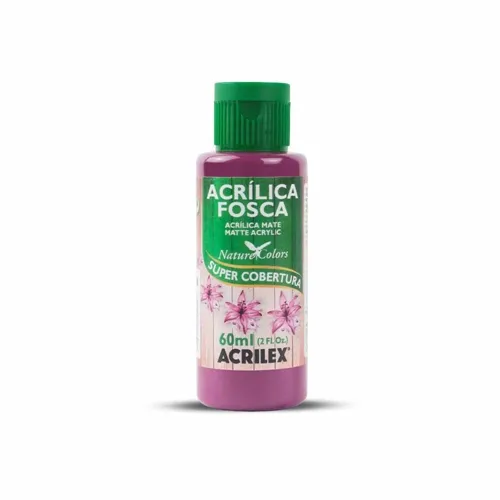 Tinta Acrílica Fosca - 60ml - Ameixa - 913 - Acrilex