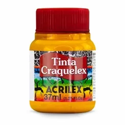 Tinta Craquelex - 37ml - Amarelo Ouro - 505 - Acrilex