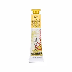 Tinta Óleo - 20ml - Amarelo Nápoles - 342 - Acrilex