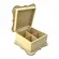 Caixa Chá MDF Turca Ondulado Grande - REF.68 - 4 Divisorias 20x20x11cm