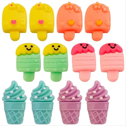 Charminhos - Sorvetinhos - 4114 - 12 unidades - Make+