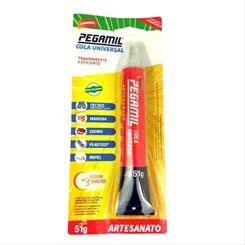 Cola Universal - Artesanato - Pegamil - Bisnaga 51g