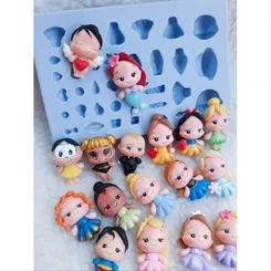 Molde Silicone - Biscuit - Micro Aplique - Angellartes