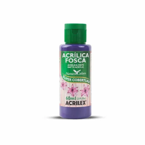 Tinta Acrílica Fosca - 60ml - Violeta Escuro - 917 - Acrilex