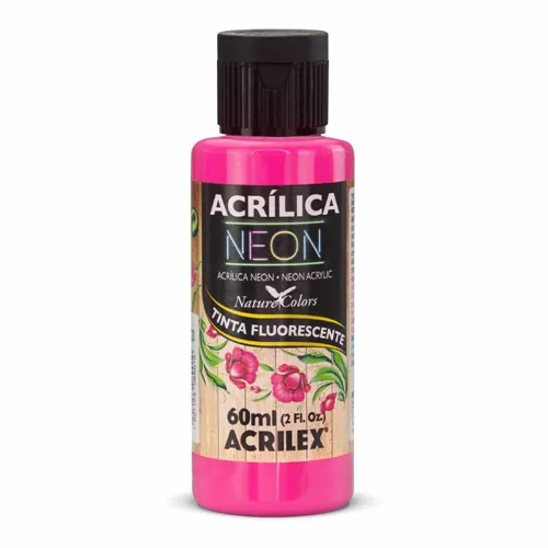 Tinta Acrilica Fosca - Maravilha Neon - 107 - Acrilex