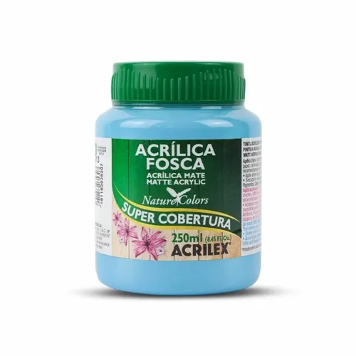Tinta Acrílica - 250ml - Azul Celeste - 503 - Acrilex