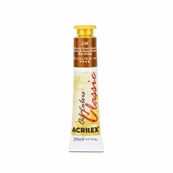 Tinta Óleo - 20ml - Terra Siena Natural - 336 - Acrilex