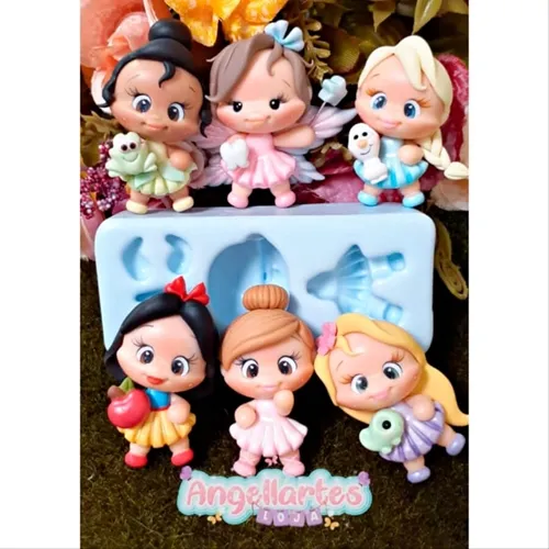 Molde Silicone - Biscuit - Amorzinho - Angellartes