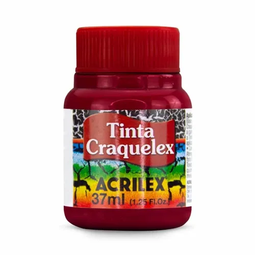 Tinta Craquelex - 37ml - Vermelho Carmin - 509 - Acrilex