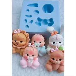 Molde Silicone - Biscuit - Aplique UniversaL - Angellartes