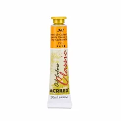Tinta Óleo - 20ml - Amarelo Cadmio Escuro - 341 - Acrilex