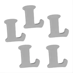 Resina Letra L - 5 Peças