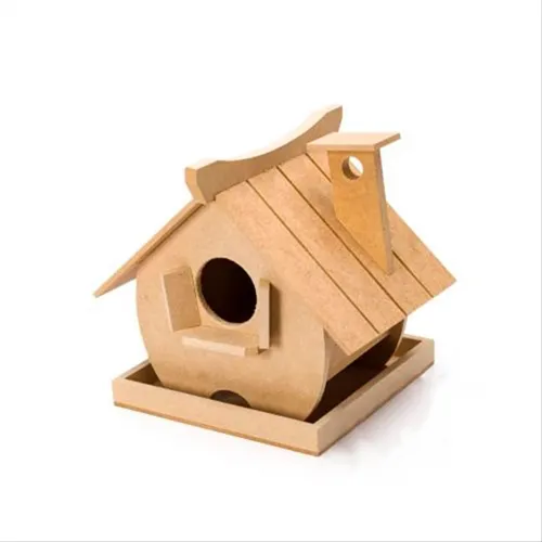 Casa Passarinho Coração - 12,5x16x14cm