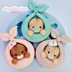 Molde Silicone - Biscuit - Baby - Angellartes