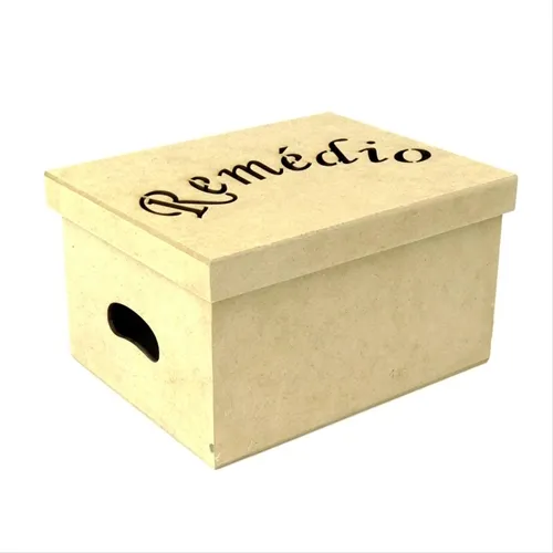 Caixa MDF Remédio Lisa - REF.2188 - 21x16x13cm