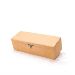 Caixa Vinho Lisa - 36x13x11cm