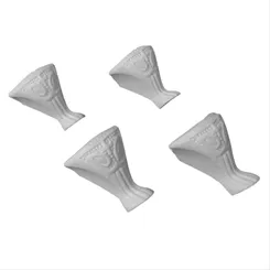 Resina Conjunto com 4 Patas de Elefante - 0267 - 2,5x3cm