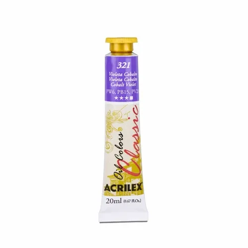 Tinta Óleo - 20ml - Violeta Cobalto - 321 - Acrilex