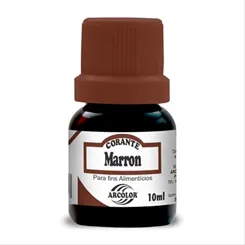 Corante Alimentício - Marrom - 10ml