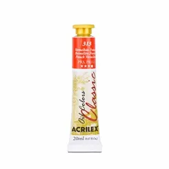 Tinta Óleo - 20ml - Vermelho Francês - 313 - Acrilex