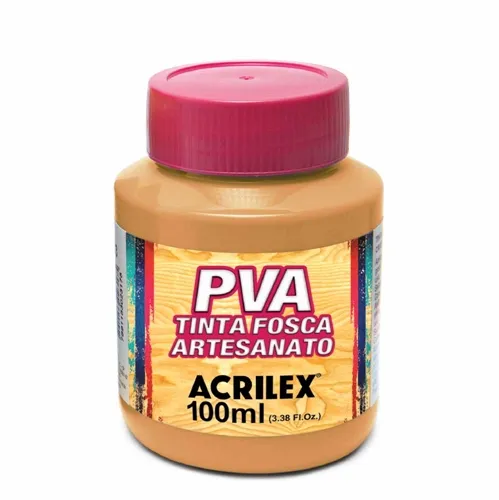 Tinta Plástica PVA - 100ml - Cerâmica Clara - 515 - Acrilex