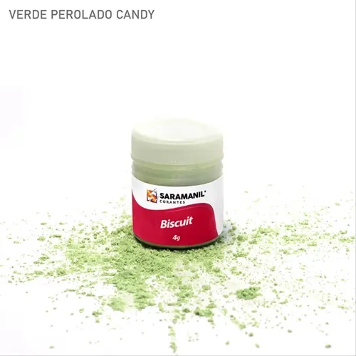 Corante de Biscuit - 75.705 - Verde Candy 4g - Saramanil