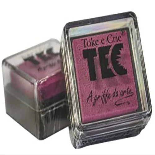 Almofada p/ Carimbo Avulsa - Pink - ALC018 - 11696 - Toke e Crie