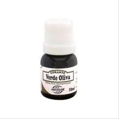 Corante Alimentício - Verde Oliva - 10ml