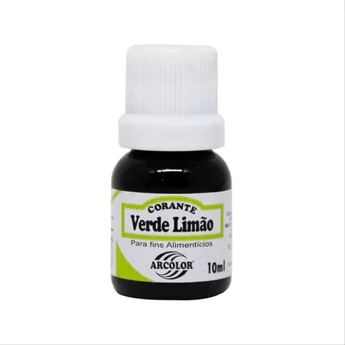 Corante Alimentício - Verde Limão - 10ml