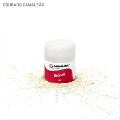 Corante de Biscuit - 75.060 - Dourado Camaleão 4g - Saramanil