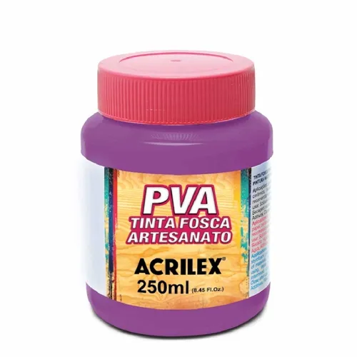 Tinta Plástica PVA - 250ml - Magenta - 549 - Acrilex