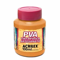 Tinta Plástica PVA - 100ml - Terracota - 830 - Acrilex