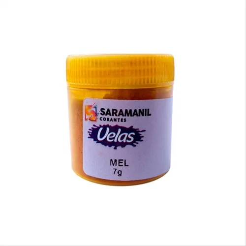 Corante para Velas - 33.027 - Mel 7g - Saramanil