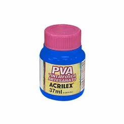 Tinta Plástica PVA - 37ml - Azul Mar - 535 - Acrilex