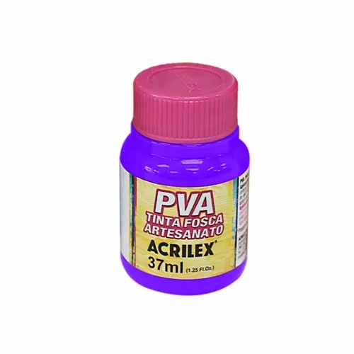 Tinta Plástica PVA - 37ml - Violeta - 516 - Acrilex
