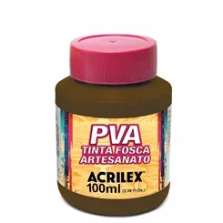 Tinta Plástica PVA - 100ml - Sépia - 551 - Acrilex