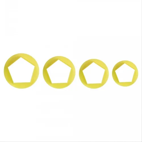 Cortador - Pentagonos P - 4 Peças - Bluestar