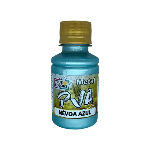Tinta PVA Metal 100ml - Névoa Azul - 7969 - True Colors