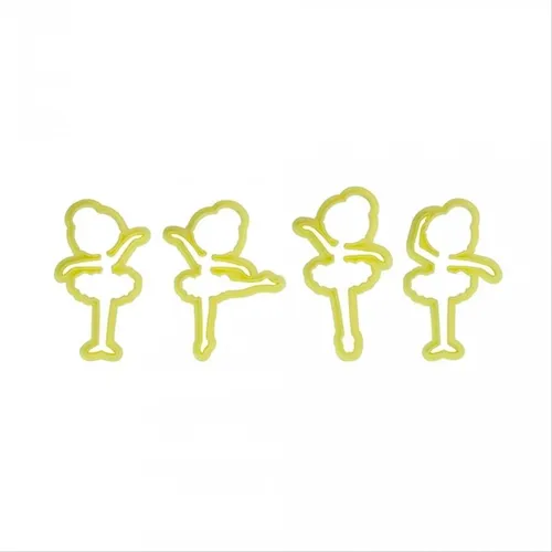 Cortador - Kit Bailarina - Cód. 01 - 4 Peças - Bluestar