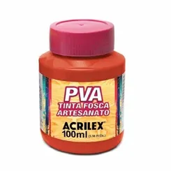 Tinta Plástica PVA - 100ml - Romã - 827 - Acrilex