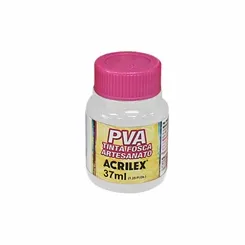 Tinta Plástica PVA - 37ml - Branca - 519 - Acrilex