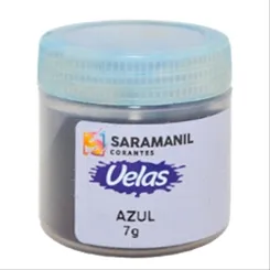 Corante para Velas - 33.012 - Azul - Saramanil