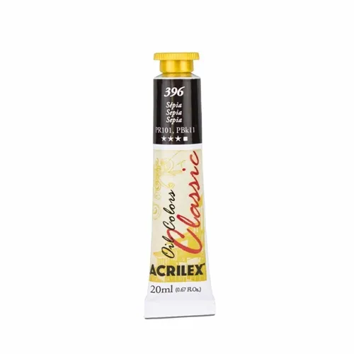 Tinta Óleo - 20ml - Sépia - 396 - Acrilex