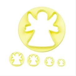 [INATIVO]Cortador - Anjos - 4 Peças - Bluestar