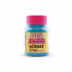 Tinta Plástica PVA - 37ml - Azul Inverno - 584 - Acrilex