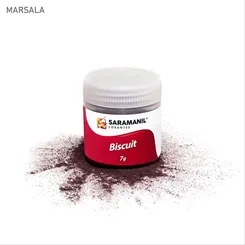 Corante de Biscuit - 75.084 - Marsala 7g - Saramanil